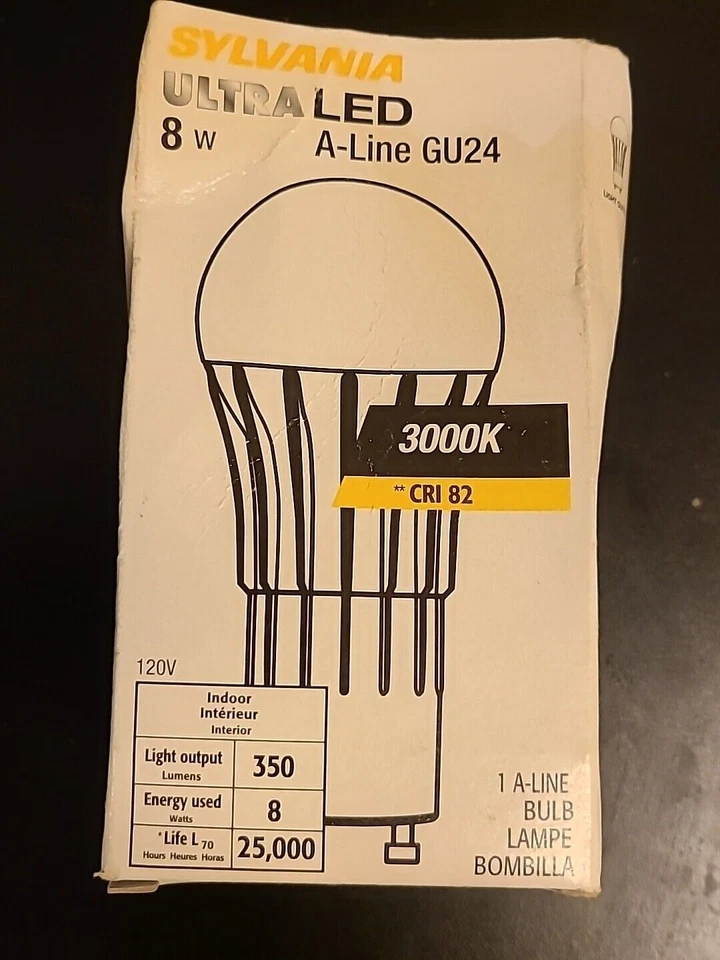 Sylvania UltraLed 8w LED8A/GU24/F/830 - Image 4 of 4
