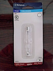 75W T3 Double-Ended Halogen Light Bulb - Westinghouse 04779 — photo 1