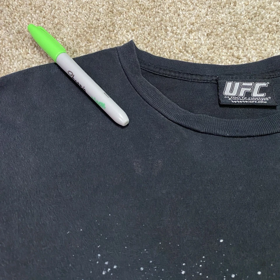 Camiseta De Colección BJ Penn Para Hombres L The Prodigy UFC 94 MMA Lucha BJJ Deportes de Combate Foto 4 de 4