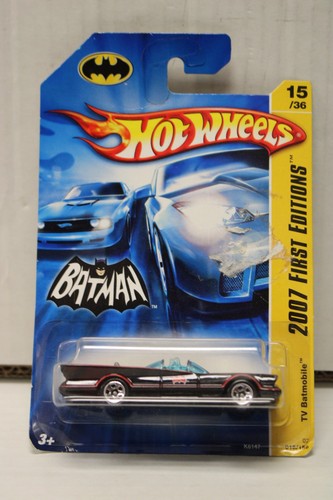 Mattel HOT WHEELS 1966 TV BATMOBILE (2007) First Editions 15/36, NEW SEALED!!!