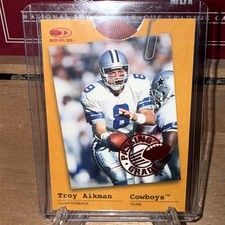 1997 Donruss Troy Aikman Passing Grade #14 2859/3000 Cowboys