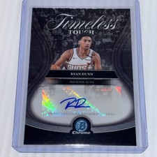 2025 Bowman Chrome Ryan Dunn Timeless Touch Autograph #TTA-RD