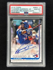 Vladimir Guerrero Jr. 2019 Topps Mystery Redemptions Rookie Auto PSA 10