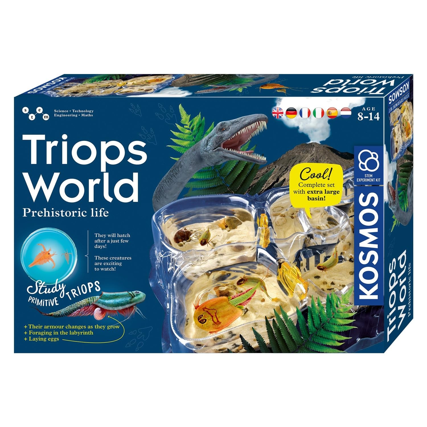 Kosmos 616748 World-Breed Triops Experience Prehistoric Crabs The Starter Set w 14190₽