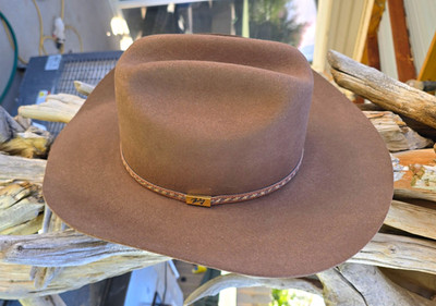 Bailey Lockhart Brown Wool Felt Western Cowboy Hat - Brown Western Hat 7 5/8