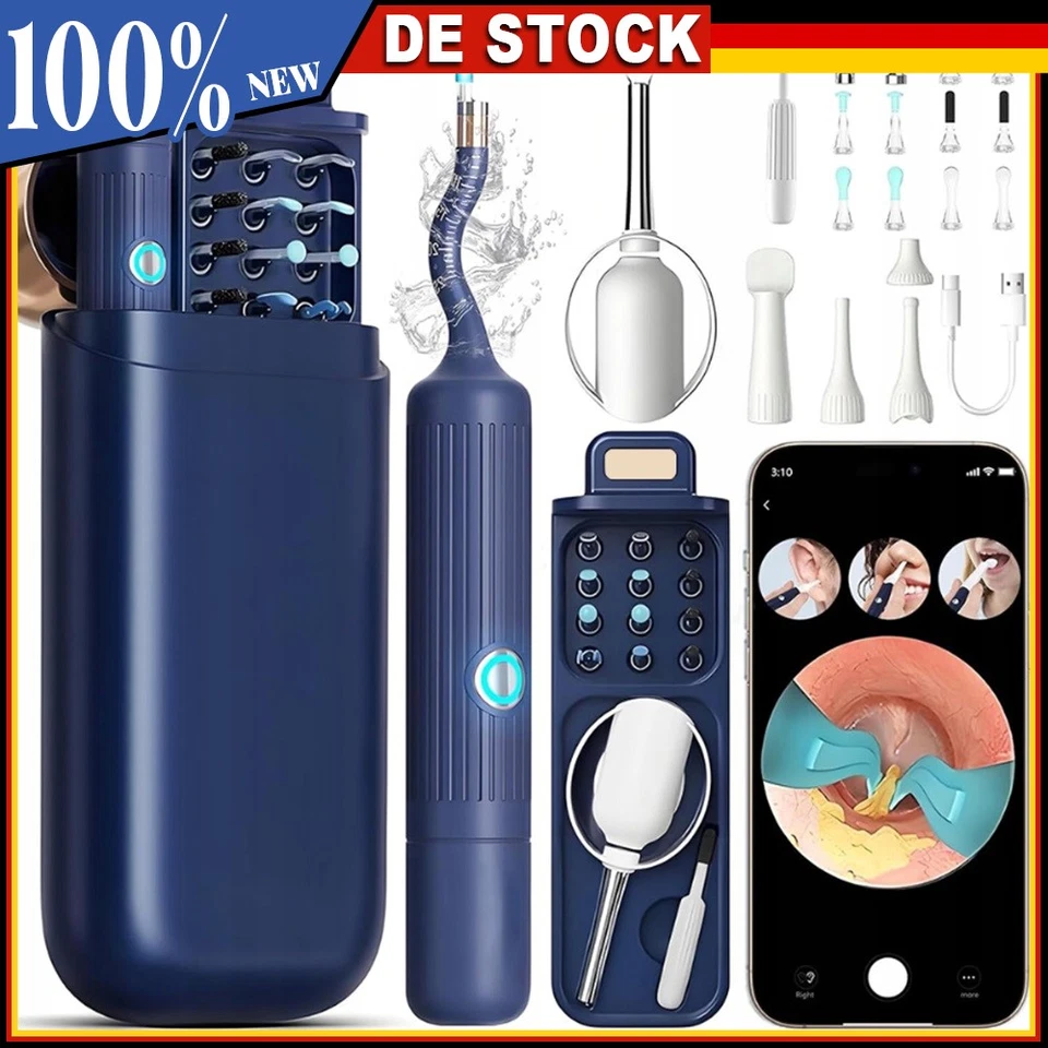 ZREE Bebird Earsight Plus Ohrenschmalz-Entfernungswerkzeug Kamera, Ohrreiniger NEU