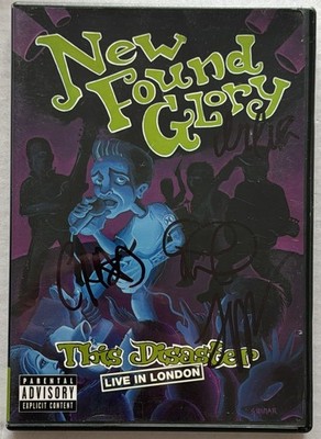 New Found Glory: This Disaster - Live in London (DVD, 2004) Signed Autograph