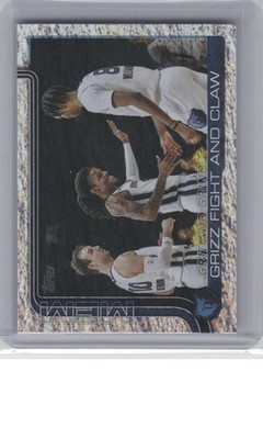 2025-26 Topps #298 Grit and Grind: Grizz Fight and Claw Sandglitter B5R2C109