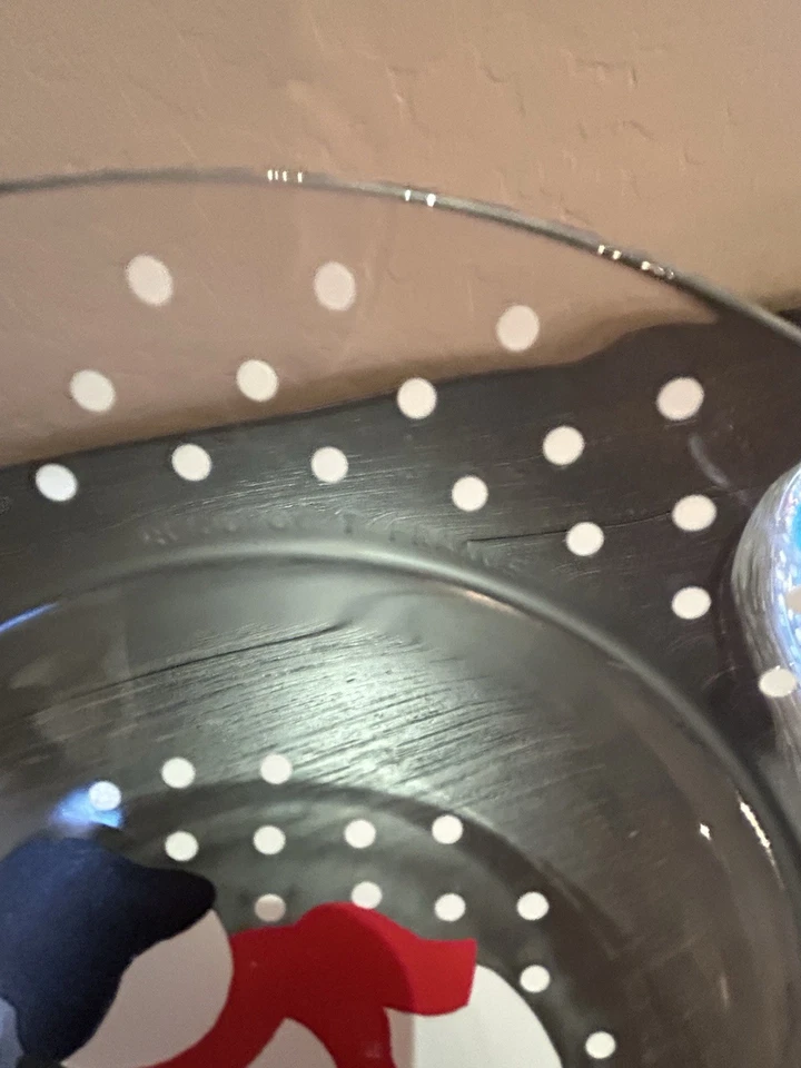 "Juego de 6 platos y barril vintage Arcoroc France muñeco de nieve de vidrio con habitación de 8""" Foto 4 de 4