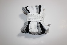 Nike Little Boys Ankle Socks 8 Pack UN0612-042 Sock Size 5-7 YTH 10C-3Y