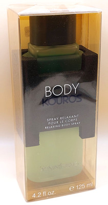 YVES SAINT LAURENT YSL - BODY KOUROS POUR HOMME - 125 ML RELAXING BODY SPRAY OVP