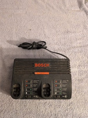 BOSCH BC 230 7.2v - 24v  Ni-Cd Ni-Mh 2 Bay 30 Min Fast Dual Twin Battery Charger