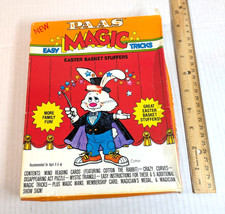 1984 PAAS Easter Egg Basket Magic Tricks New  Package Rabbit Bunny Vintage
