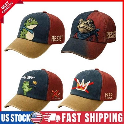 Vintage Portland Frog Resist 3d Print Hat 2025 Mens Hat