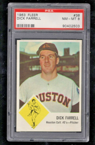 1963 Dick Farrell #38