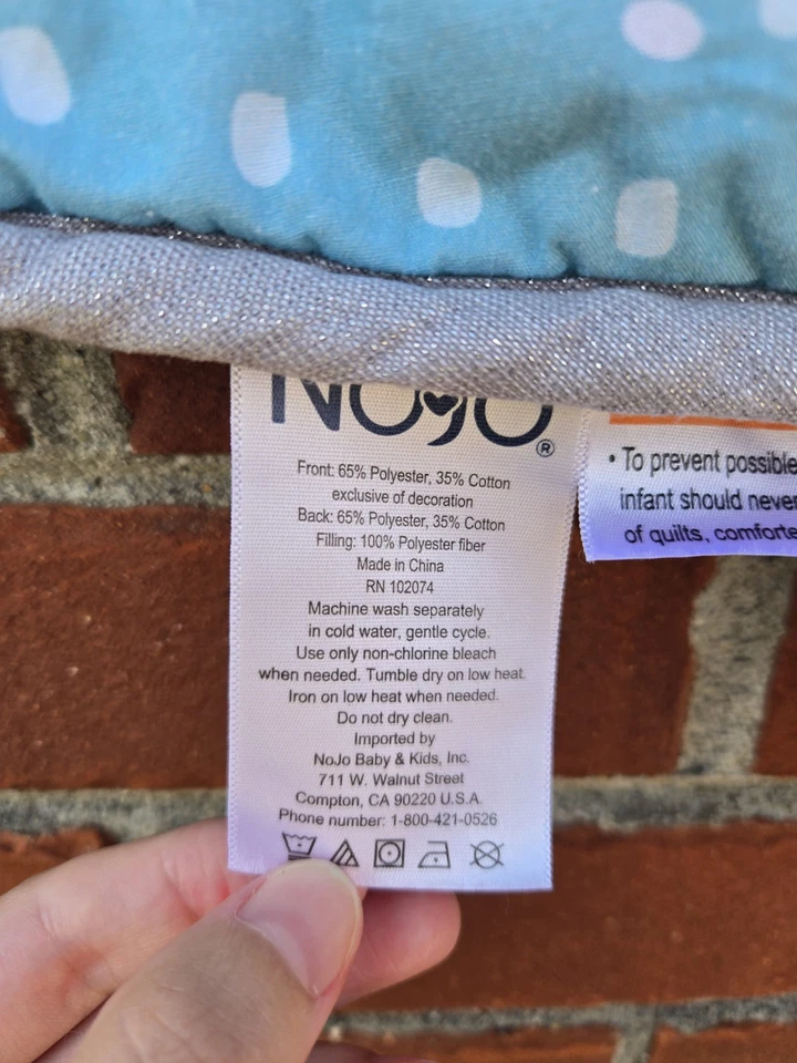 Комплект постельного белья для детской кроватки NoJo Sugar Reef Mermaid 4 штуки - Изображение 4 из 4