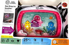 NWT Baby Einstein Sea Dreams Soother Crib Sound Machine Remote Pink