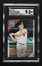 2019 Topps 150 Years of Professional Baseball VIP 1/1 Roger Maris SGC 9.5 0vf5