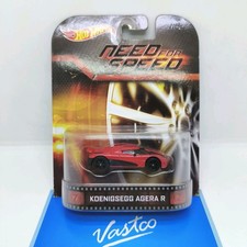 2013 Hot Wheels Retro Entertainment Need For Speed Koenigsegg Agera R BDT86
