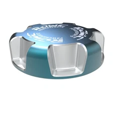RJWC Turquoise Billet Gas Cap 3.0 For CanAm Outlander/Renegade/Defender/Maverick