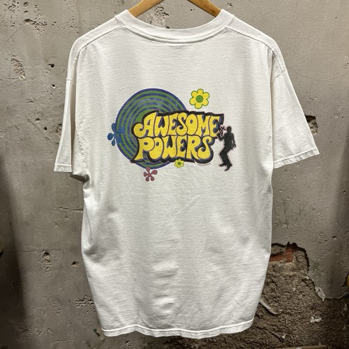 Awesome Powers Austin Powers Vintage 90s Double Sided Christian Jesus Tee Large