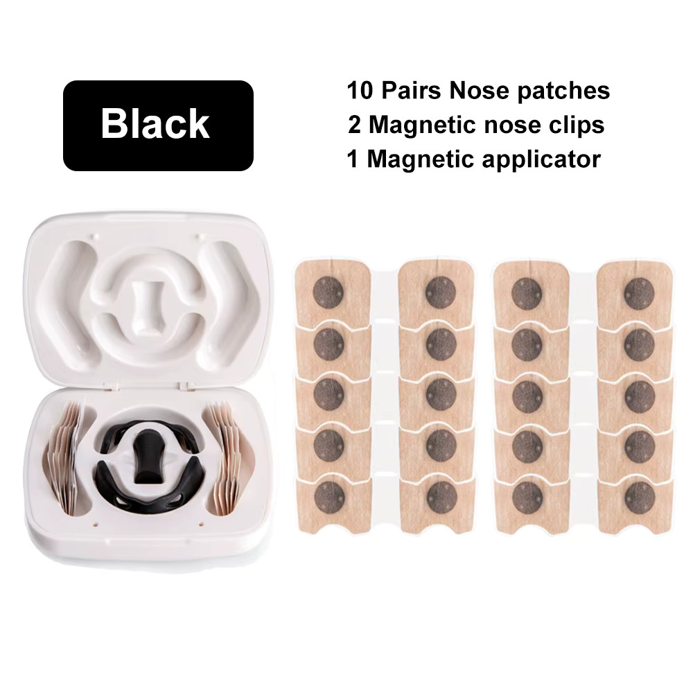 Magnetic Nose Sleep Increase Air Nose Nasal Strips Sport Nose Clip Anti Snoring 