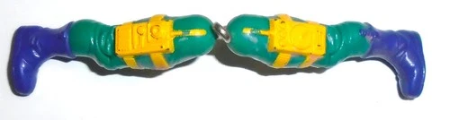 GI Joe Figure Part 1991 Sludge Viper   Legs - Tight Joints  C8 USED / DISCOLORED