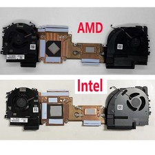 FOR HP ZBook Fury 17 G7 Laptop CPU GPU Cooling Fan With Heatsink