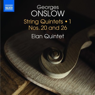 George Onslow + Elan Quintet - Georges Onslow: String Quintets Vol 1 CD