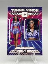 A'JA WILSON - 2025 WNBA Donruss Tunnel Vision #13 Las Vegas Aces - A'JA WILSON