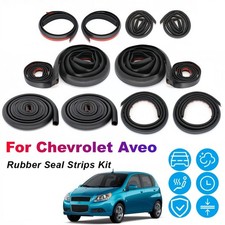 For Chevrolet Aveo Q Door Rubber Seal Strips Weather Draft Noise Reduction Kits