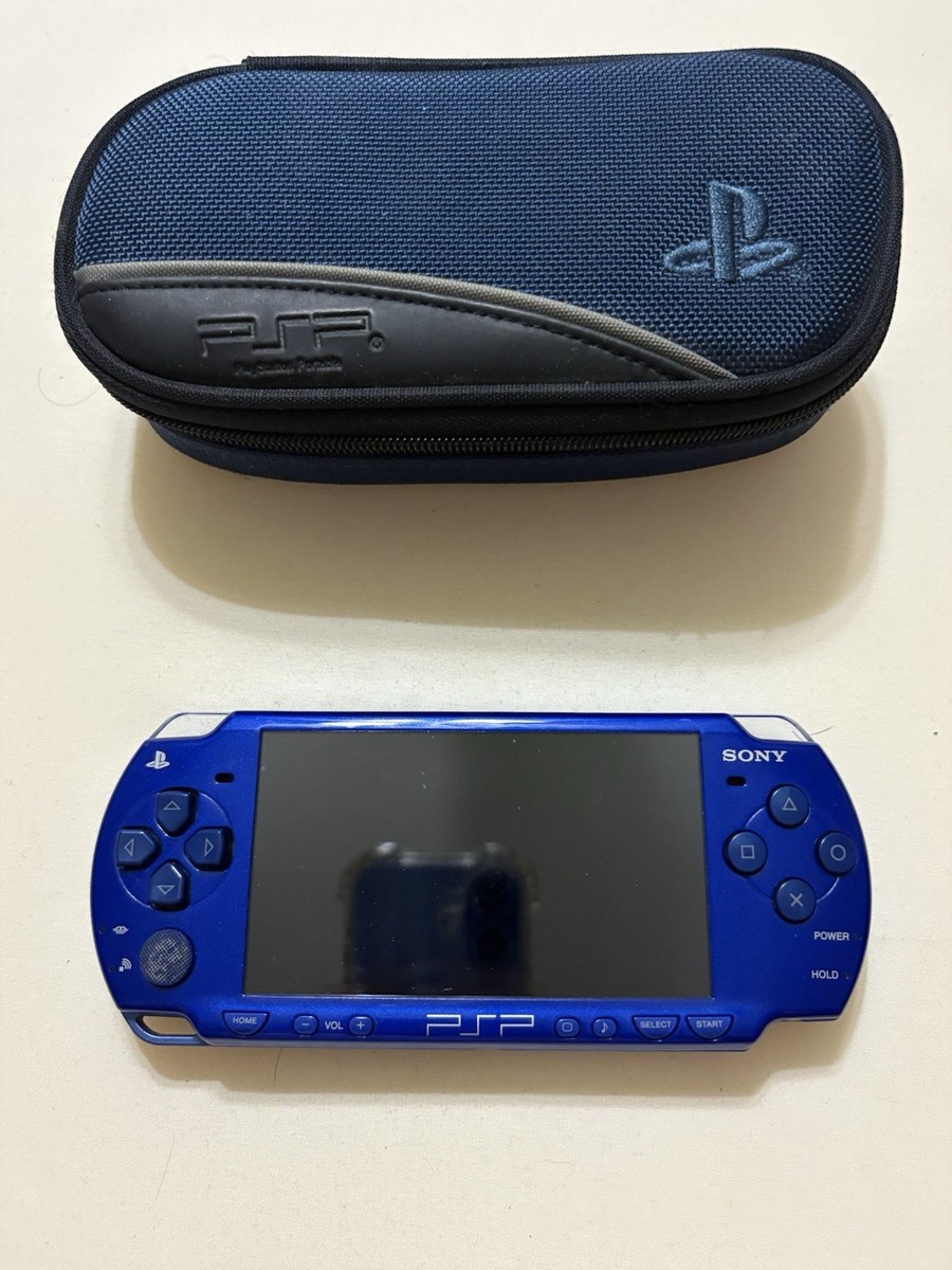 Sony PSP 2000 Madden NFL 09 Bundle Metallic Blue Handheld System