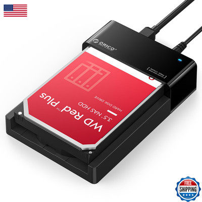Orico External Usb 3.0 To Sata Hard Drive Lay-Flat Docking Station For 2.5 Or