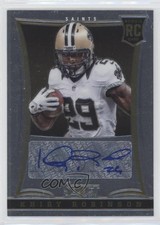 2013 Panini Select Rookie Auto 331/499 Khiry Robinson #271 Auto 2t7