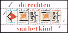 Netherlands Stamps — Min Sheet of 5 — 1989 UN Declaration of Children #B649a MNH