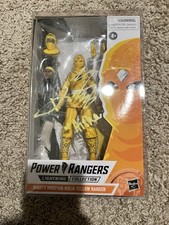 Power Rangers Lightning Collection Signed Mighty Morphin Ninja Yellow Ranger