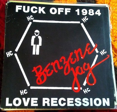 Benzene Jag, Fuck Off 1984 ~ 1984 7'' picture sleeve only
