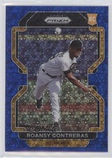 2022 Panini Prizm Blue Donut Circle Prizm 104/199 Roansy Contreras #109 0x1