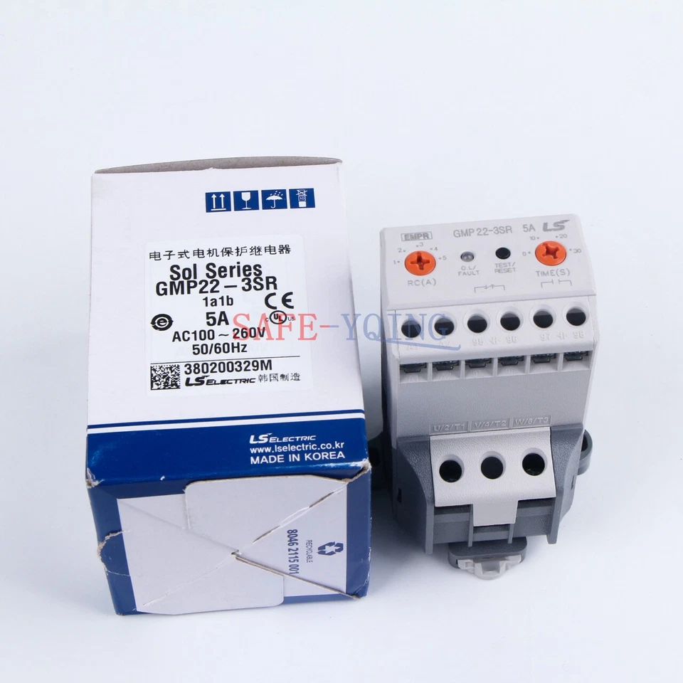 1PCS NEW LS Thermal overload relay GMP22-3SR 1A1B 5A AC100-260V Fast delivery - Image 4 of 4