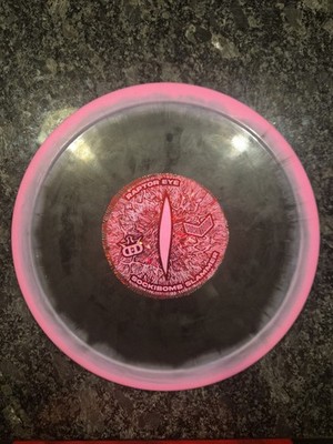 Dynamic Discs Fuzion Raptor Eye Felon Pink Thrown. No INK 174g