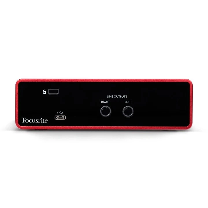 Focusrite Scarlett Solo USB Audio Interface Gen 3 3rd Vocalists Podcast Guitar - Image 3 of 4