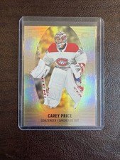 2019-20 TIM HORTONS - INSERT, GOLD ETCHINGS (CAREY PRICE) #GE-3.