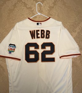 MLB Authenticated Team Issued Jersey: LOGAN WEBB, Pride Night (vs Cubs), 6/10/23