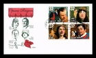 US COVER OPERA SINGERS LEGENDS OF MUSIC FDC SETENANT ARTMASTER