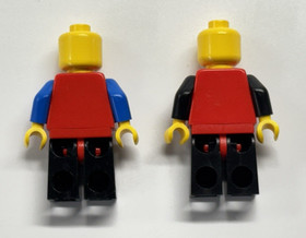 LEGO Jousting Knights Mini Figures w/ Horses Parts From Set # 6021  INCOMPLETE 