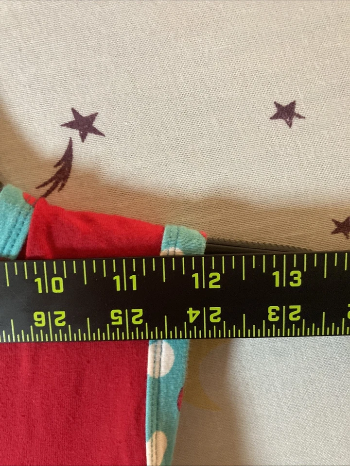 Chris N Missy Girls Dress Size 12 -Dr Seuss Thing 1 N Thing 2 Print Made In USA  - Image 4 of 4