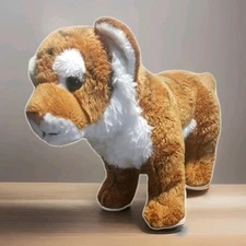 2013 Fao Schwarz Toys R Us Tiger Cub Plush Stuffed Animal Toy 12"