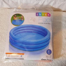 Intex Crystal Blue Inflatable Pool 45"x10" inch