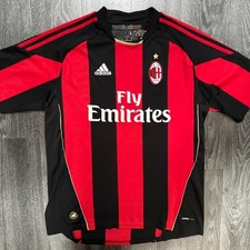 Camiseta Original Adidas AC Milan 2010/2011 Casa Hombre Grande L