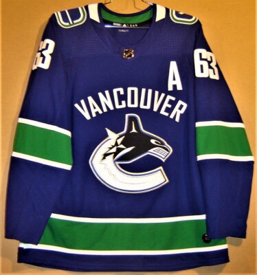 VANCOUVER CANUCKS #63 SULLIVAN BLUE ALTERNATE CAPTAIN’S NHL JERSEY